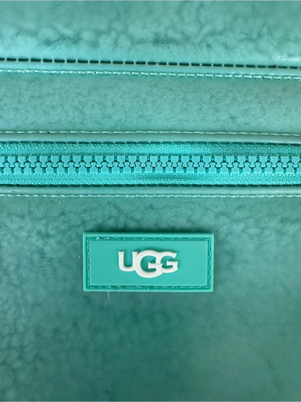 UGG Teal Mini Shearling Backpack